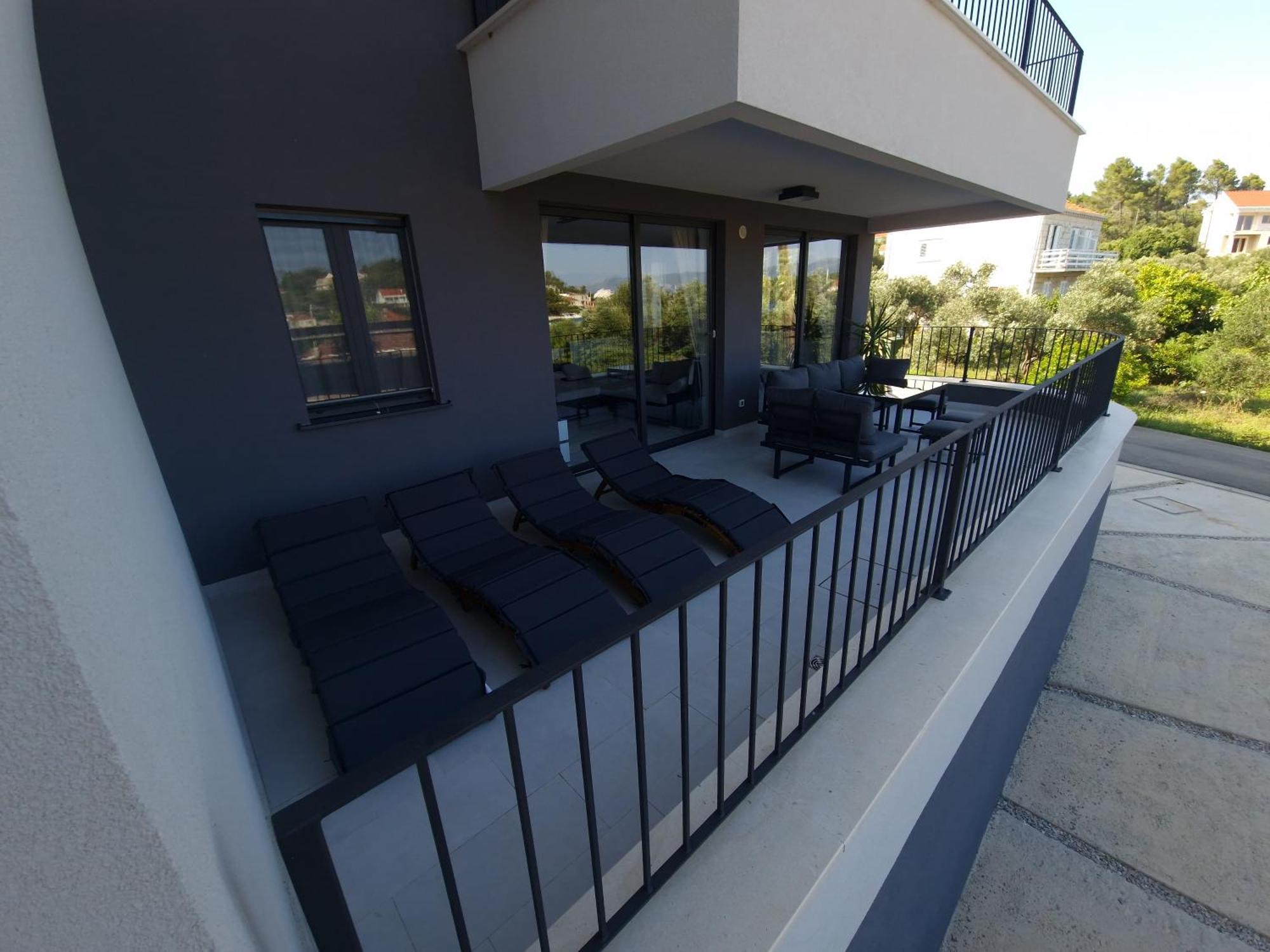 Apartments Marebella Lumbarda Exterior foto